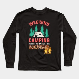 Camping Long Sleeve T-Shirt